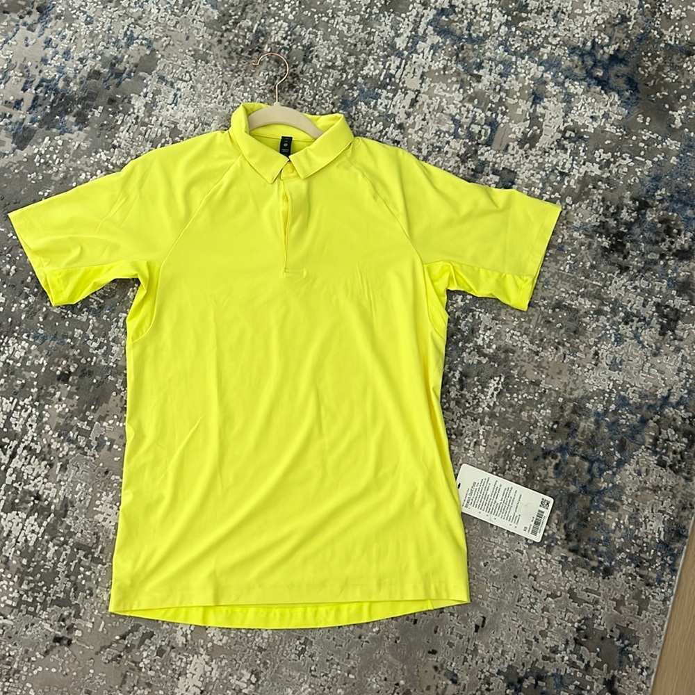 Lululemon neon yellow xs men’s tee